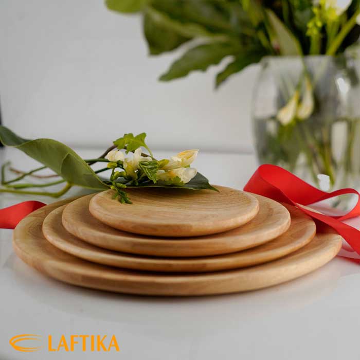 بشقاب چوبی