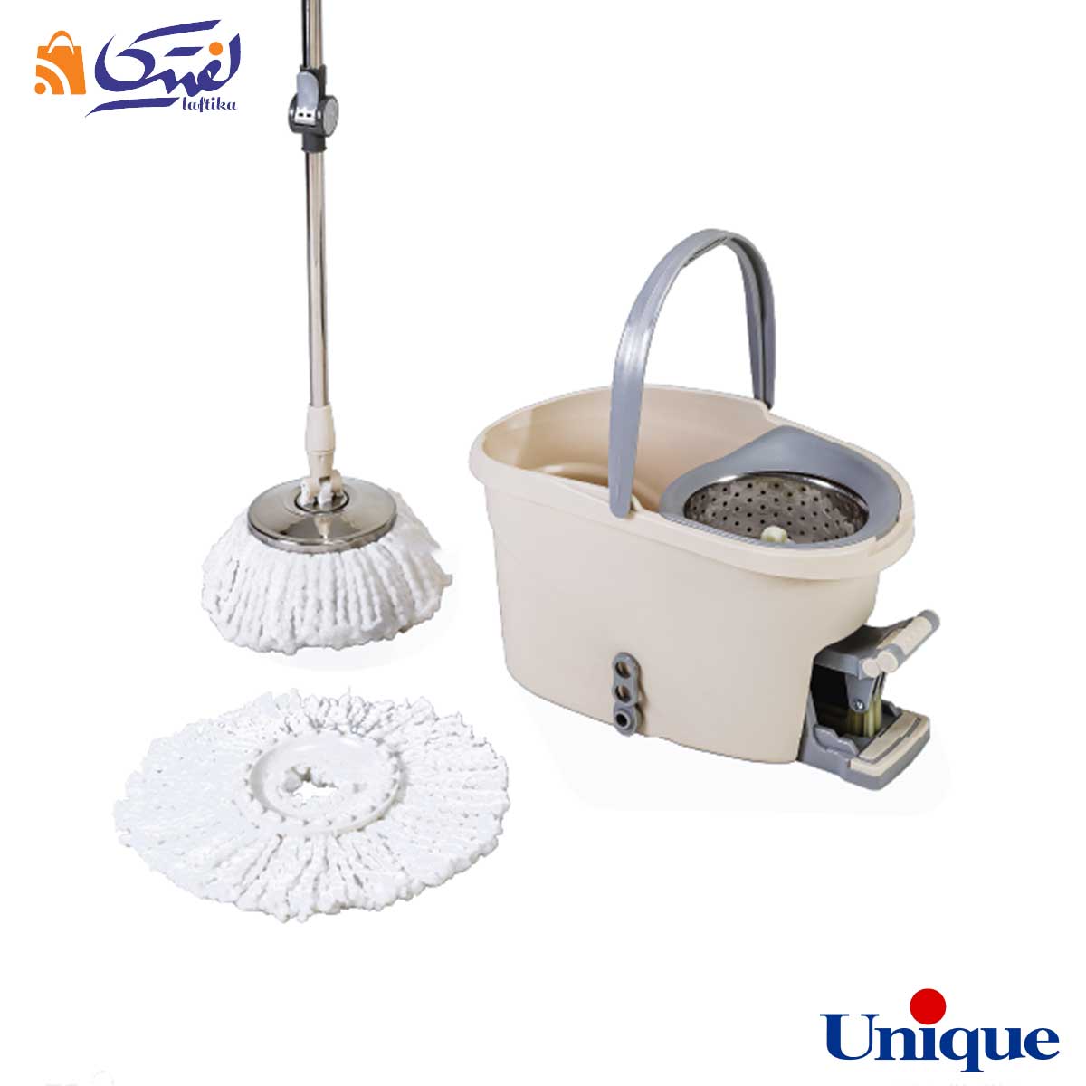 ابعاد سطل و تی پدال دار یونیک un-2503