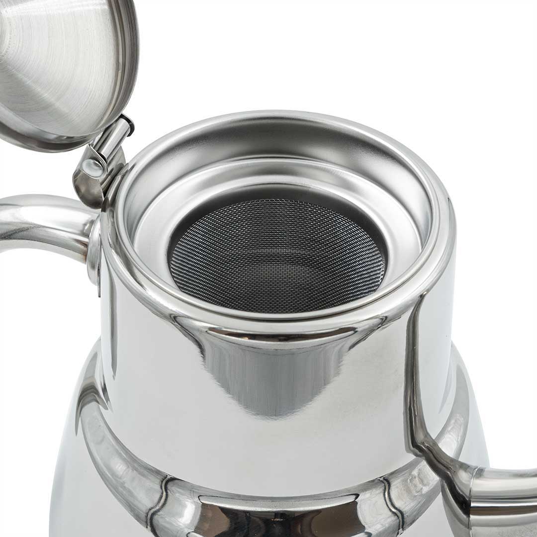 خرید قوری استیل  لفتیکا