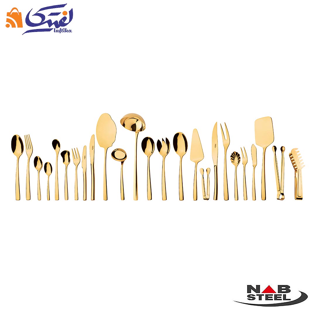 خرید سرویس قاشق چنگال طلایی