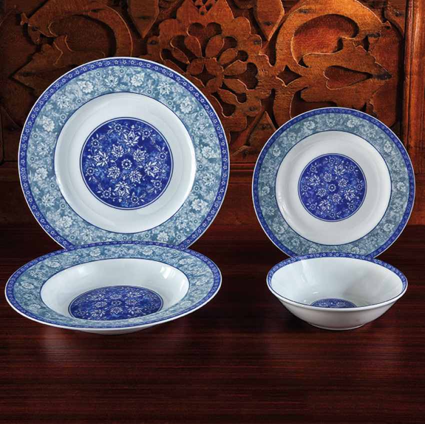 خرید سرویس چینی اصفهان 6 نفره چینی زرین ایتالیا اف 28 پارچه