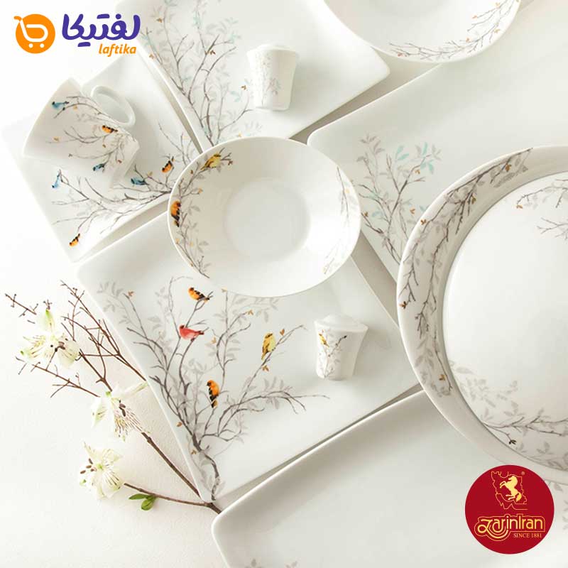 ویژگی سرویس چینی رسپینا زرین وینچی 6 نفره 30 پارچه