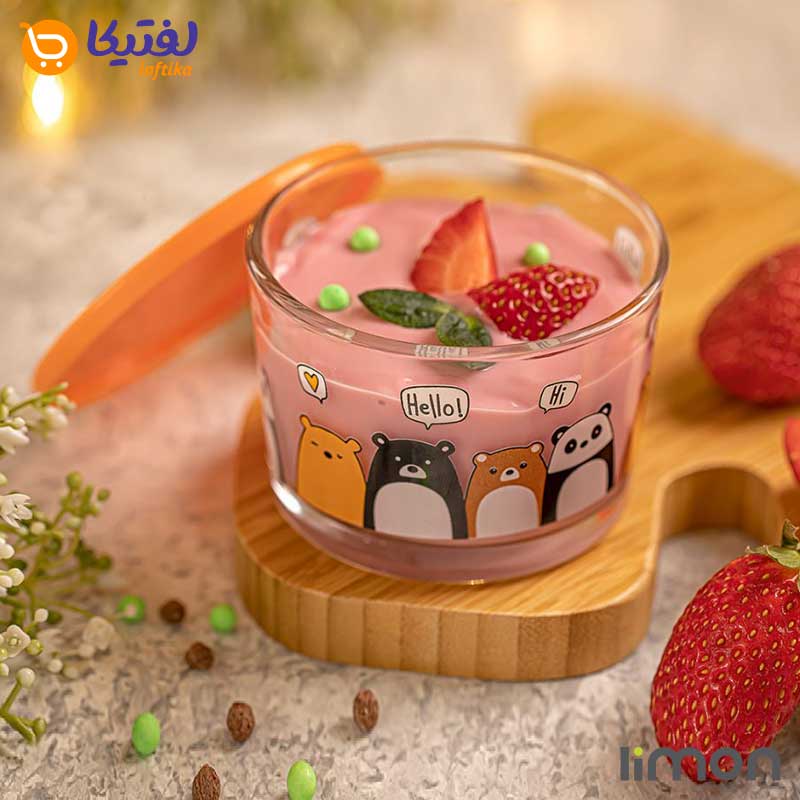 خرید ظرف شیشه ای لیمون مدل 2068