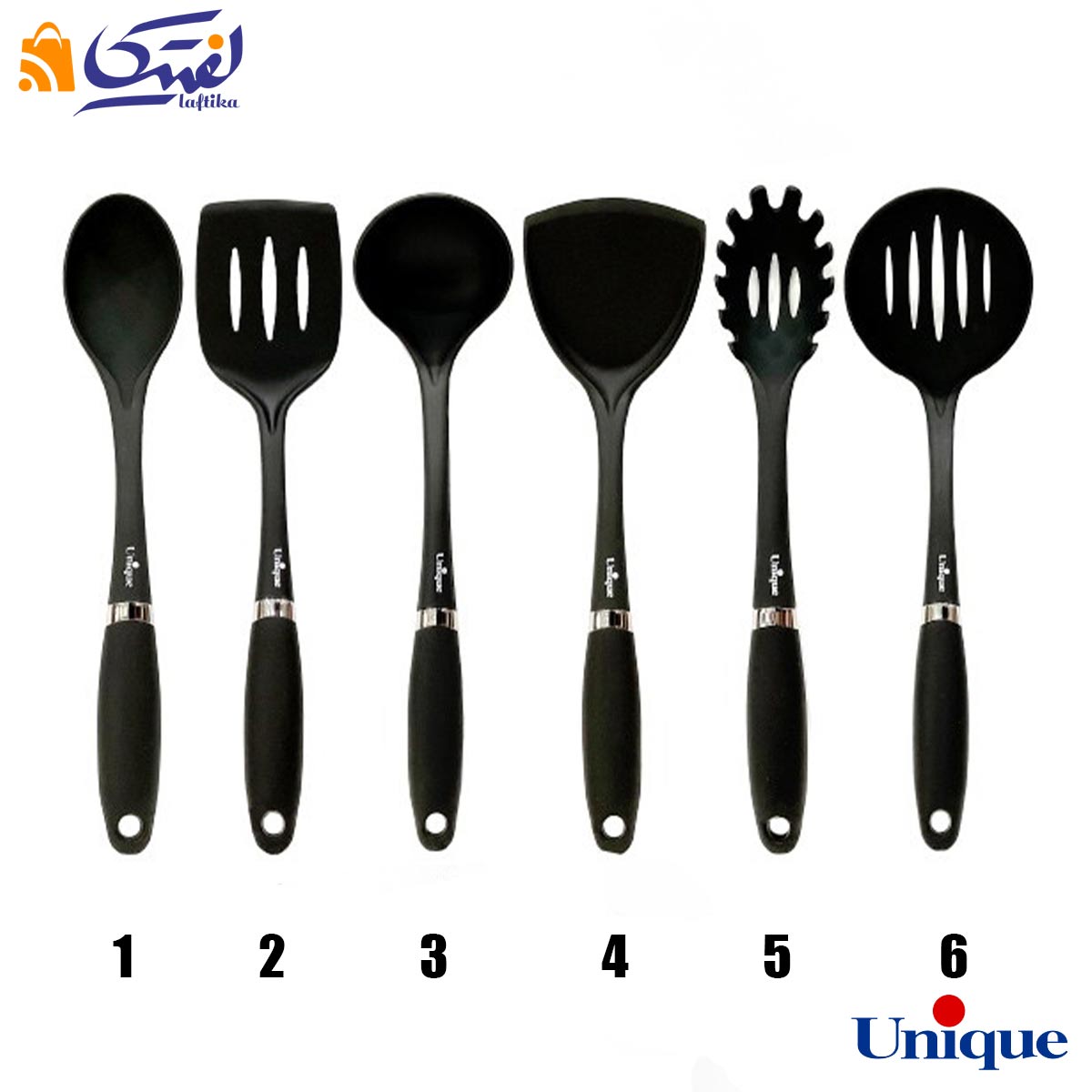 ابعاد کفگیر و ملاقه یونیک UN1190