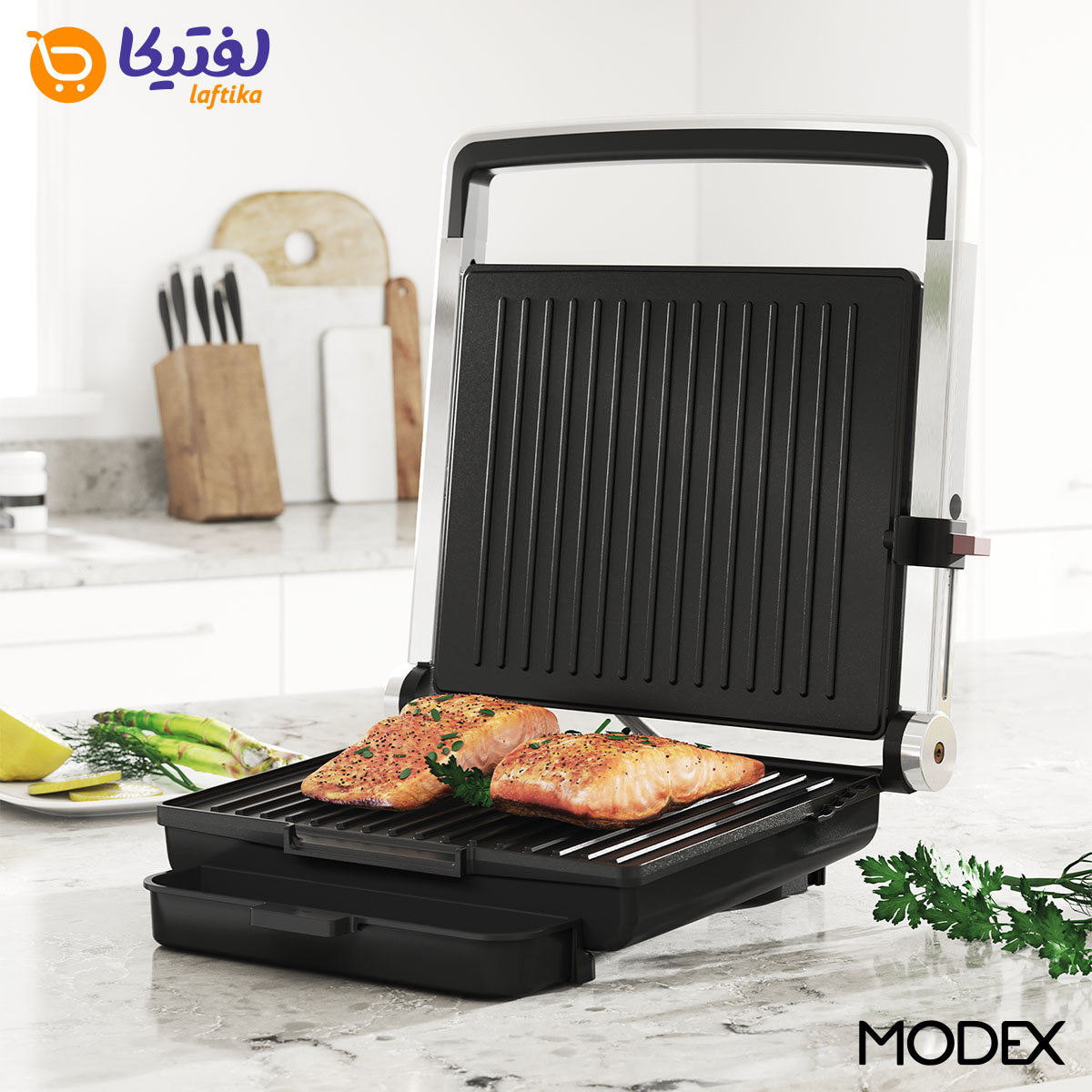 ساندویچ ساز CG810 مودکس با گریل برقی