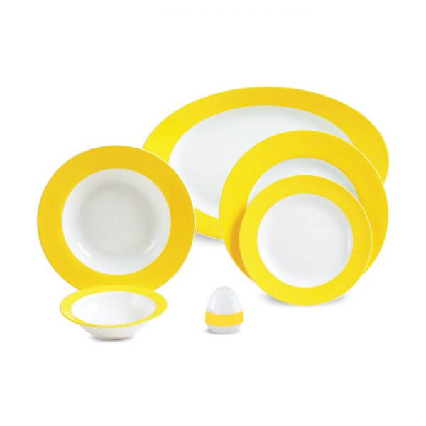 سرویس آفتاب چینی زرین ایتالیا اف 6 نفره 28 پارچه
