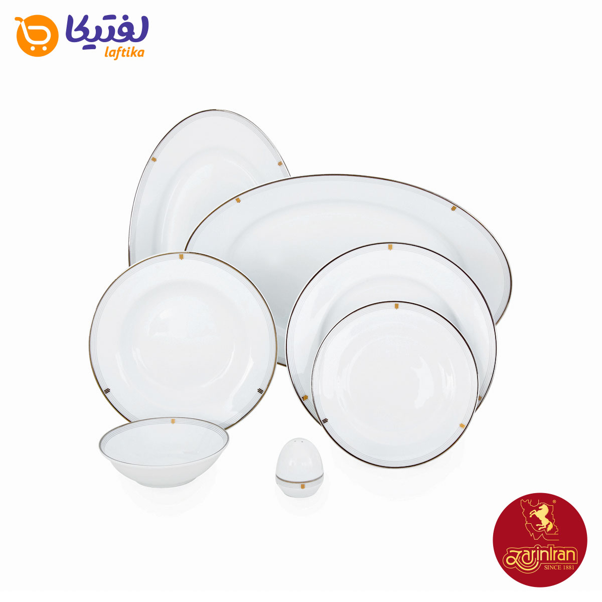 سرویس اپرا 6 نفره چینی زرین 