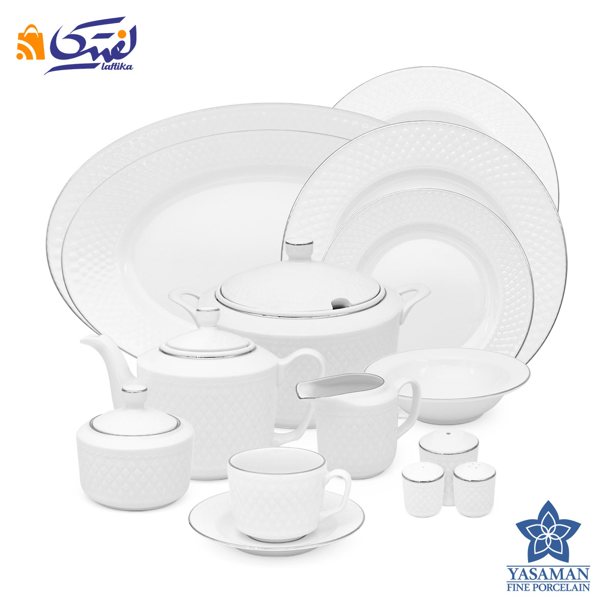سرویس سمن چینی یاسمن رادیانس 