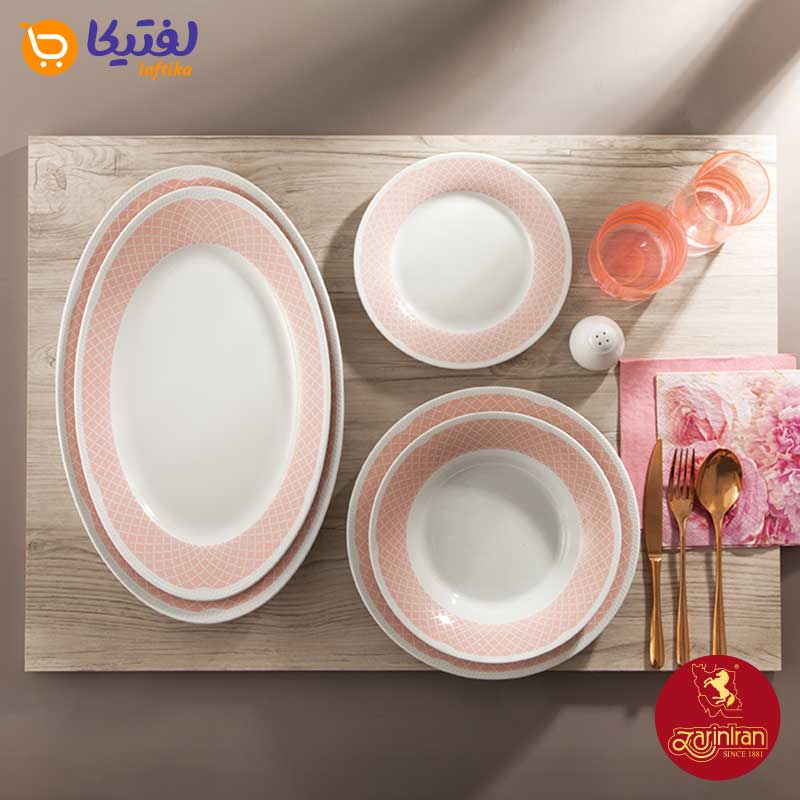 قیمت و خرید سرویس غذاخوری ماربلا زرین شهرزاد 35 پارچه