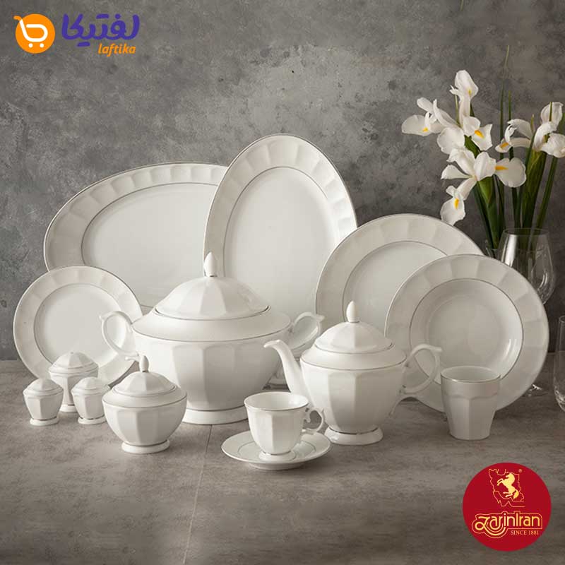 سرویس غذاخوری دلسا چینی زرین 12 نفره
