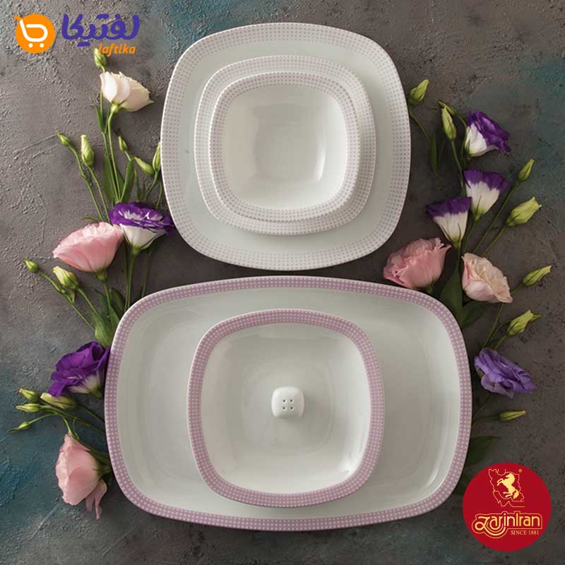 مشخصات سرویس چینی مون بلان یاس زرین کواترو