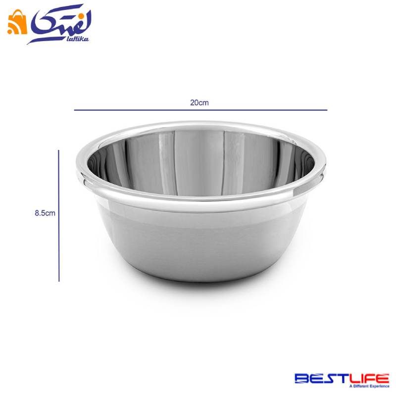 لگن استیل سایز 20