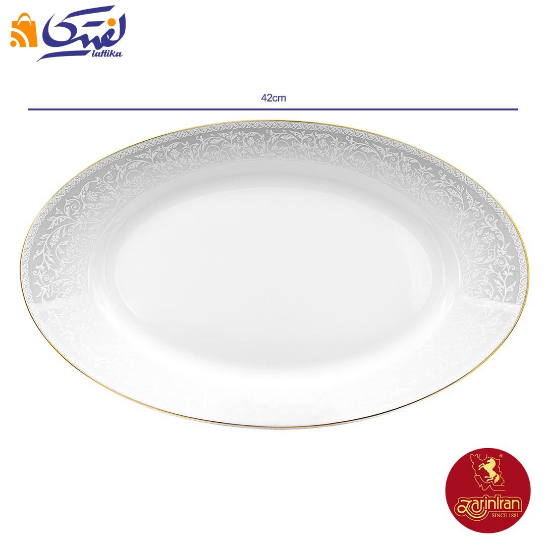 خرید اقساطی سرویس غذاخوری سیلوان 28 پارچه چینی زرین ایتالیا اف 6 نفره