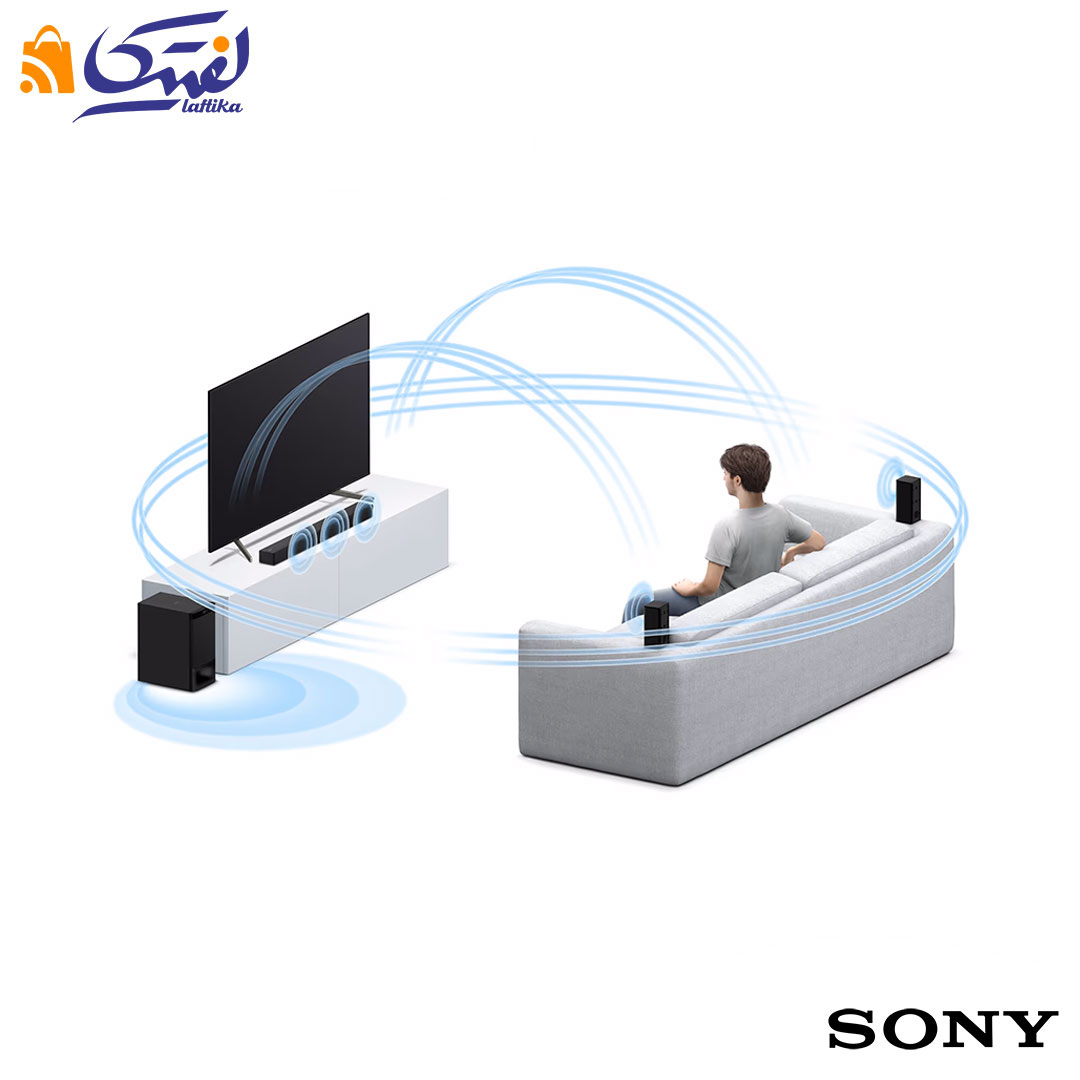 صدای فراگیر با فناوری Dolby Digital 5.1