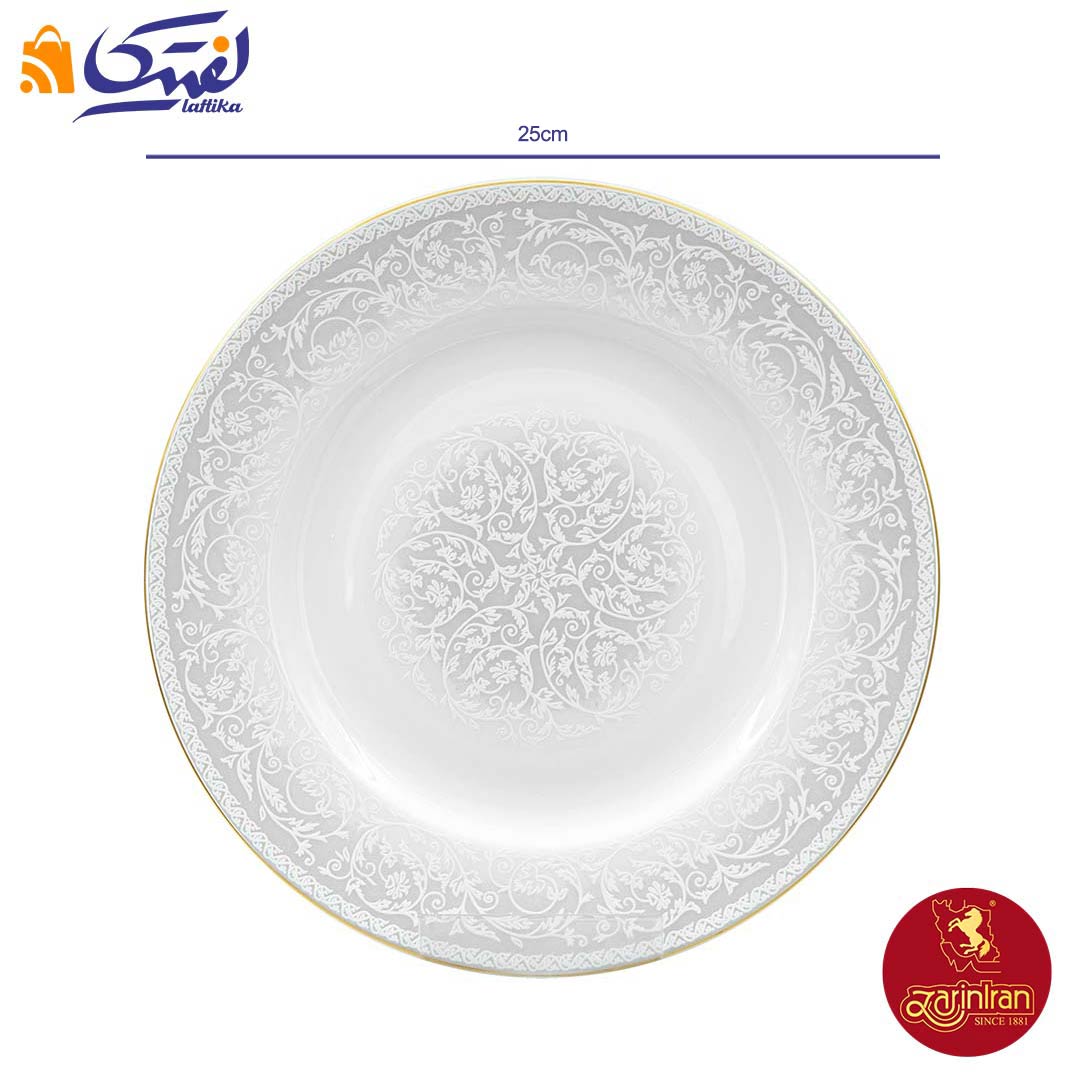 مشخصات  سرویس سیلوان 12 نفره چینی زرین