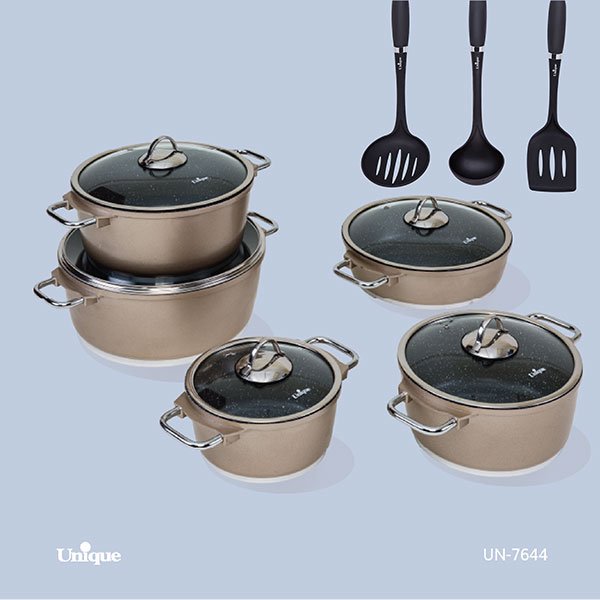 قیمت سرویس قابلمه UN-7644 یونیک مونیخ بژ 