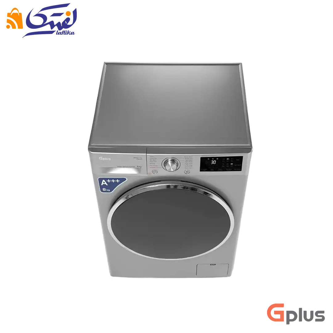 ظرفیت دیگ 8 کیلوگرم ماشین لباسشویی GWM-R88 جی پلاس
