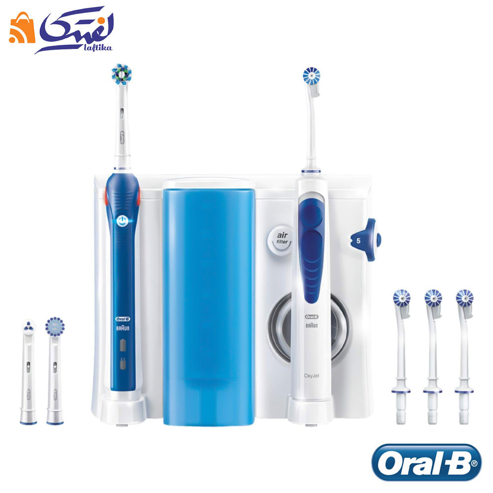 خرید پک کامل بهداشتی مسواک اورال بی و واترجت
