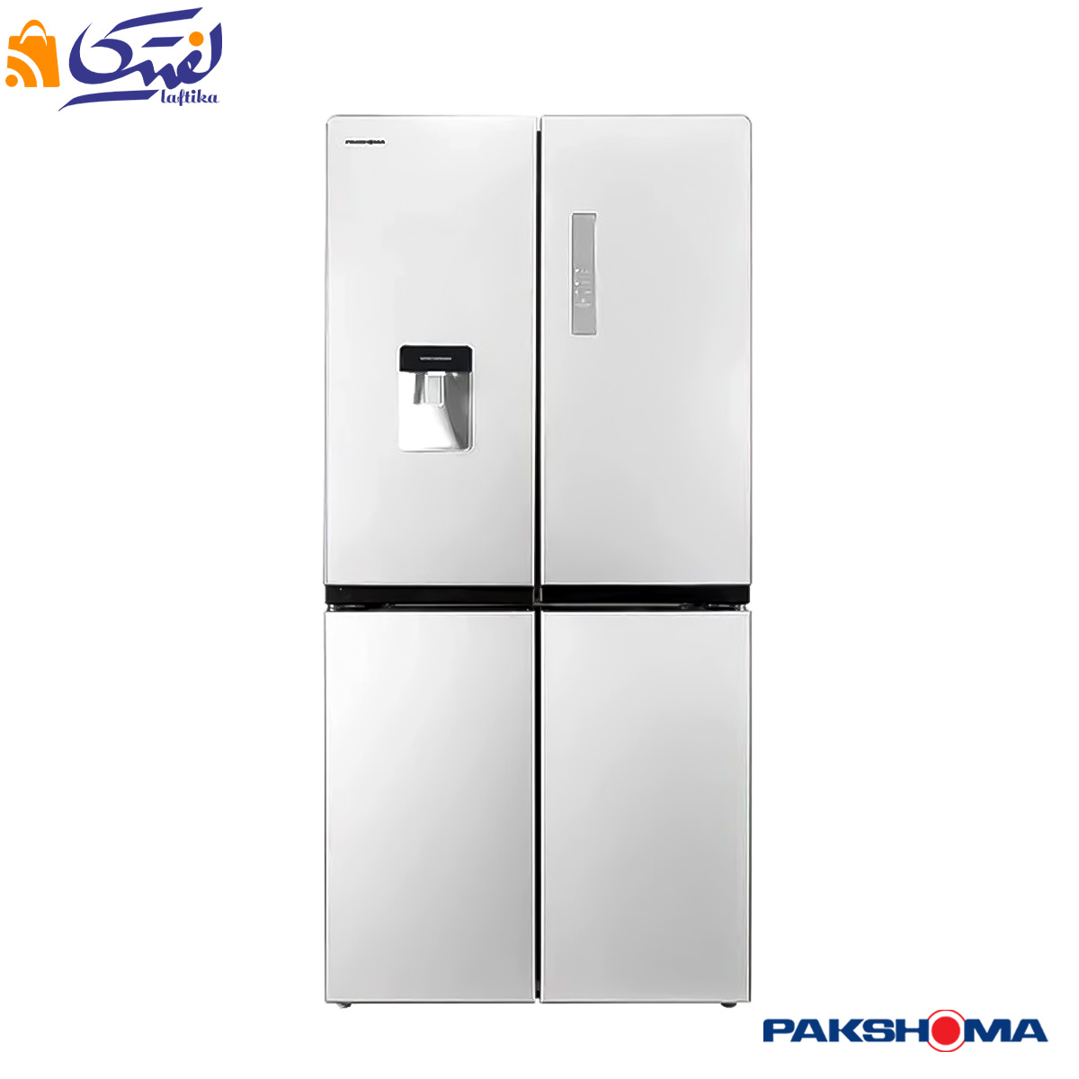 یخچال فریزر E7 RDP 530 پاکشوما ساید بای ساید چهار درب 19 فوت