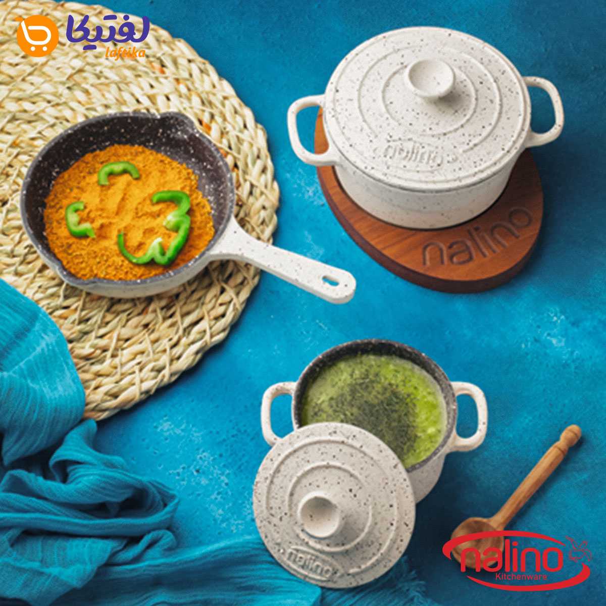 خرید قابلمه چدن کودک نالینو
