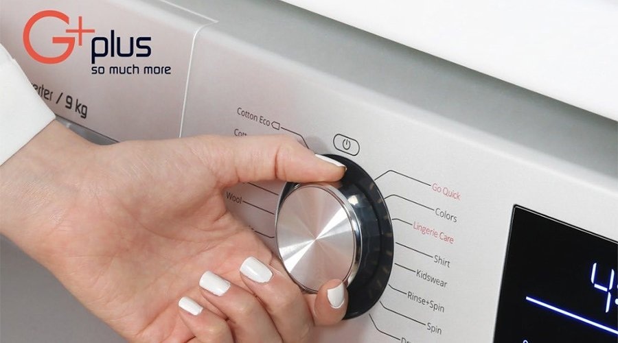برنامه‌های شستشوی ماشین لباسشویی جی پلاس