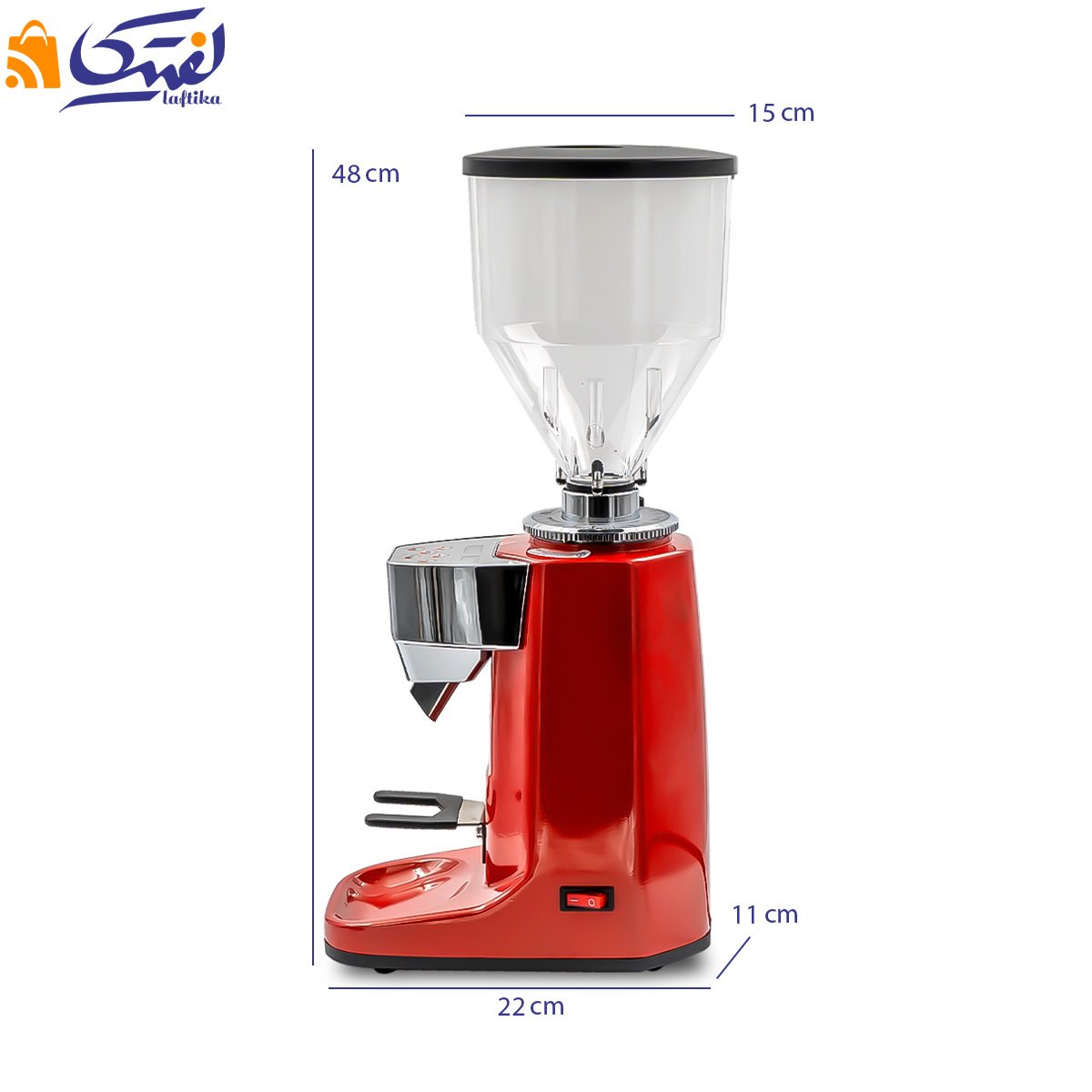 ابعاد آسیاب قهوه صنعتی