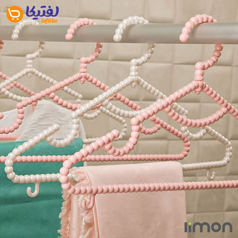 خرید رخت آویز گردان مروارید لیمون 4 عددی 1836