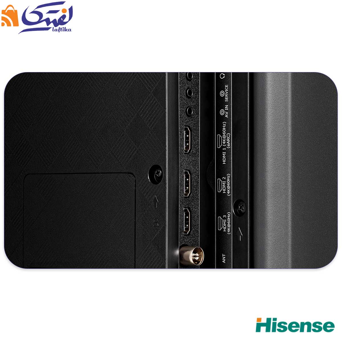 درگاهها و اتصالات تلویزیون 75 هایسنس ال ای دی هوشمند