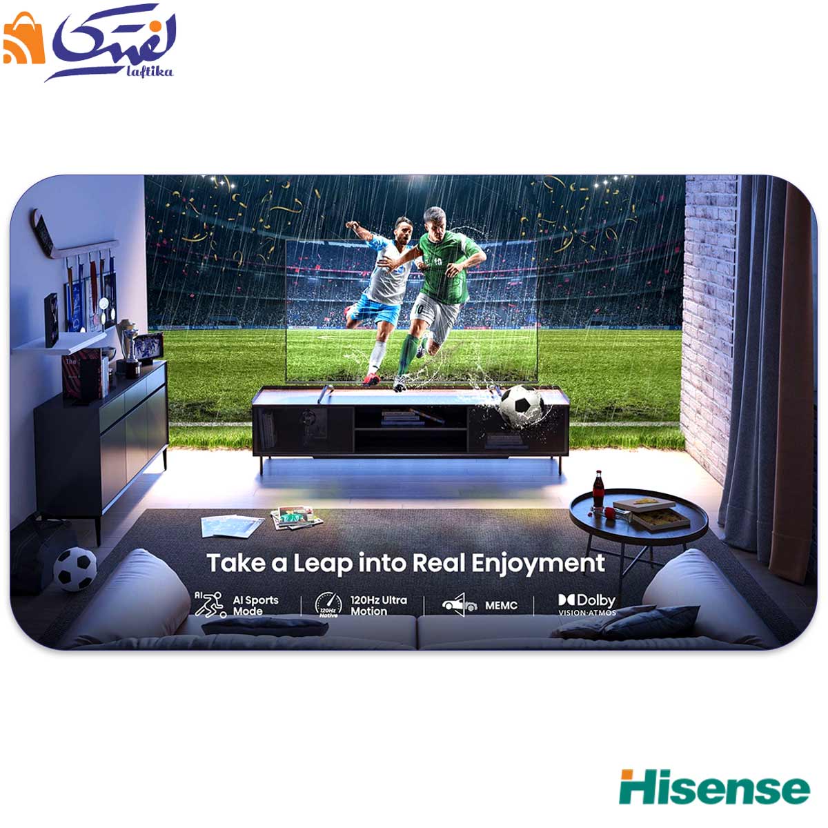 توان صوتی تلویزیون 75 هایسنس هوشمند 75Q7N