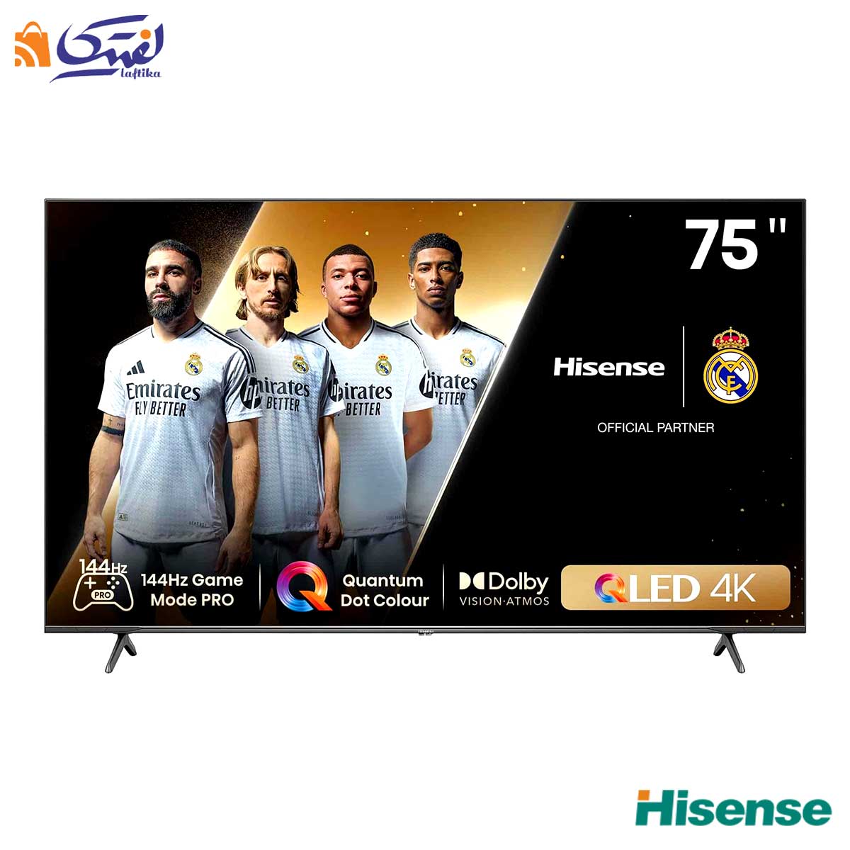 تلویزیون 75 هایسنس هوشمند ال ای دی مدل 75Q7N