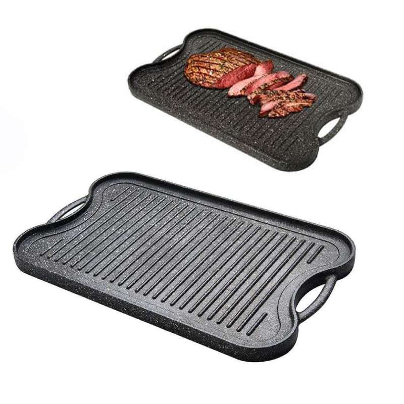 قیمت و خرید  تابه گریل دو طرفه چدنی نالینو مدل فونتانا Fontana