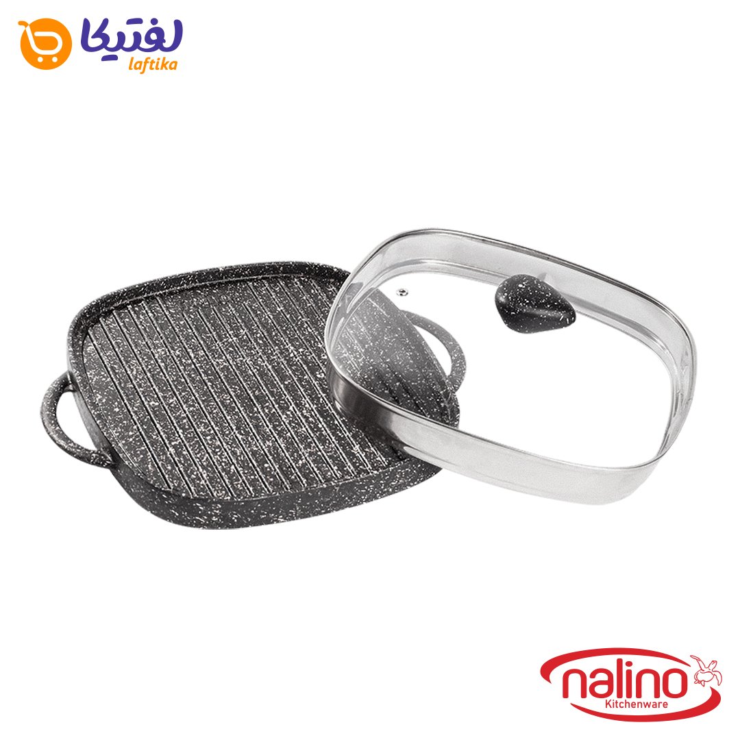 خرید اقساطی و قیمت تابه گریل دو طرفه نالینو