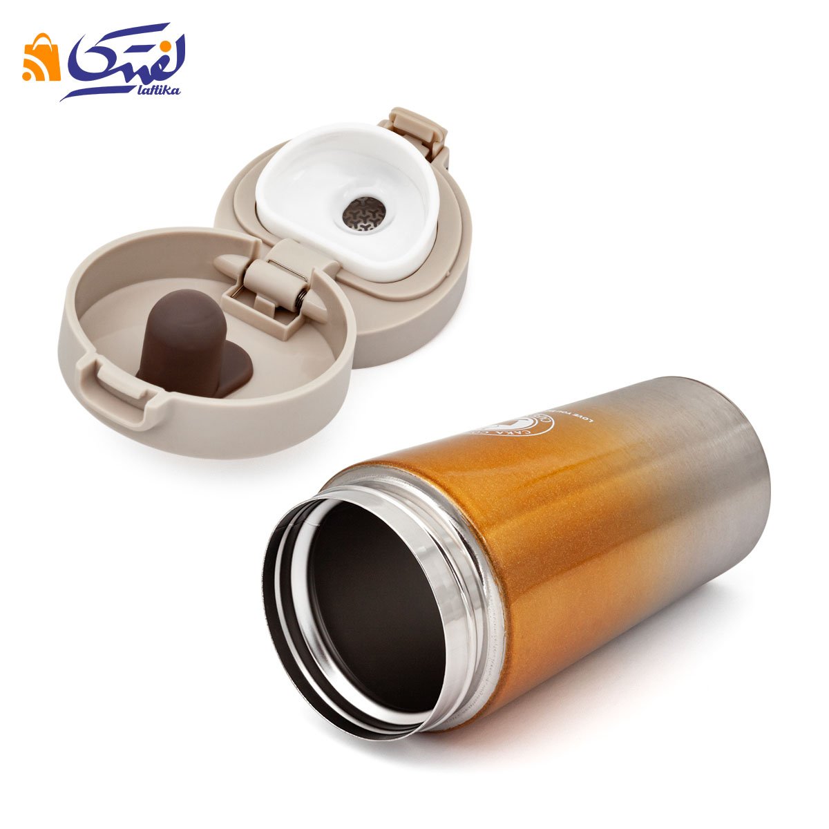 قیمت و خرید تراول ماگ قفلی دو رنگ