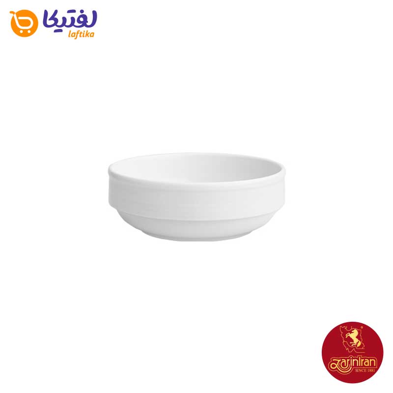 پیاله چینی زرین سایز 14 کوچک سفید هتلی 49