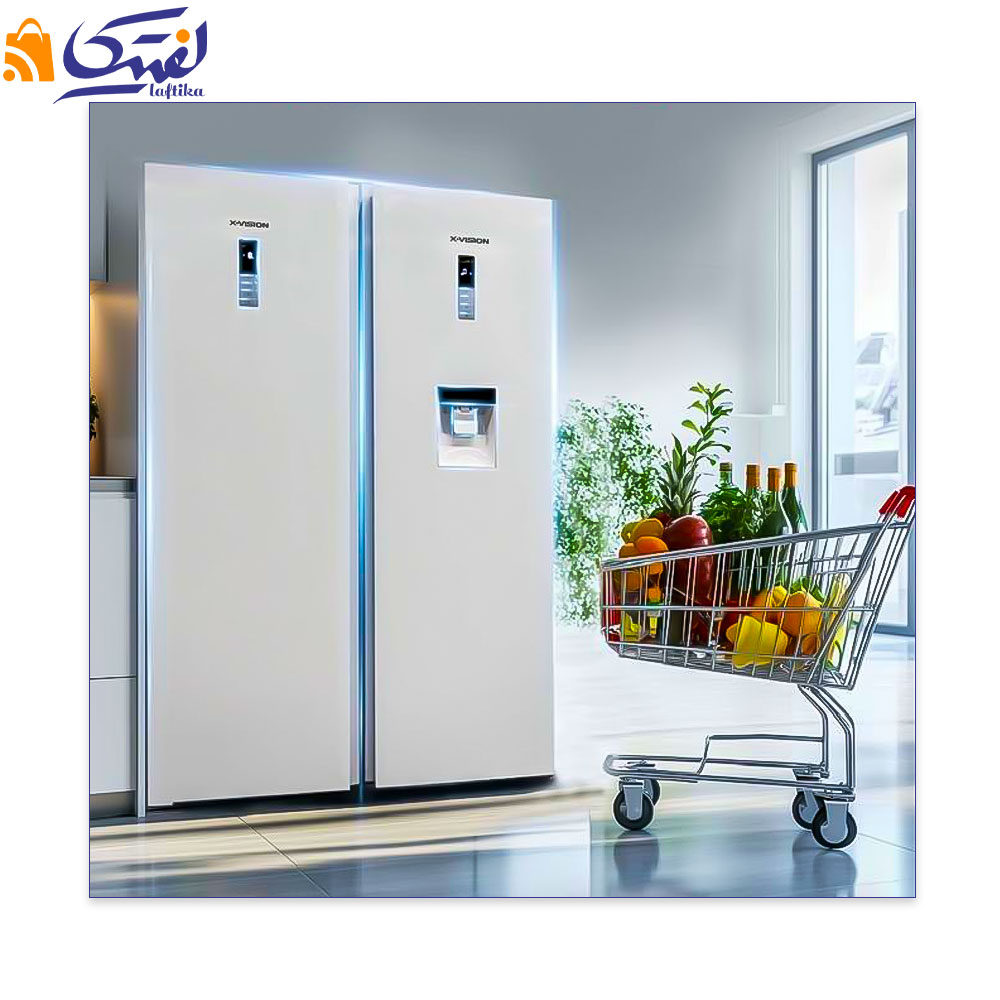یخچال فریزر دوقلو KTR630/KTF630 ایکس ویژن 40 فوت
