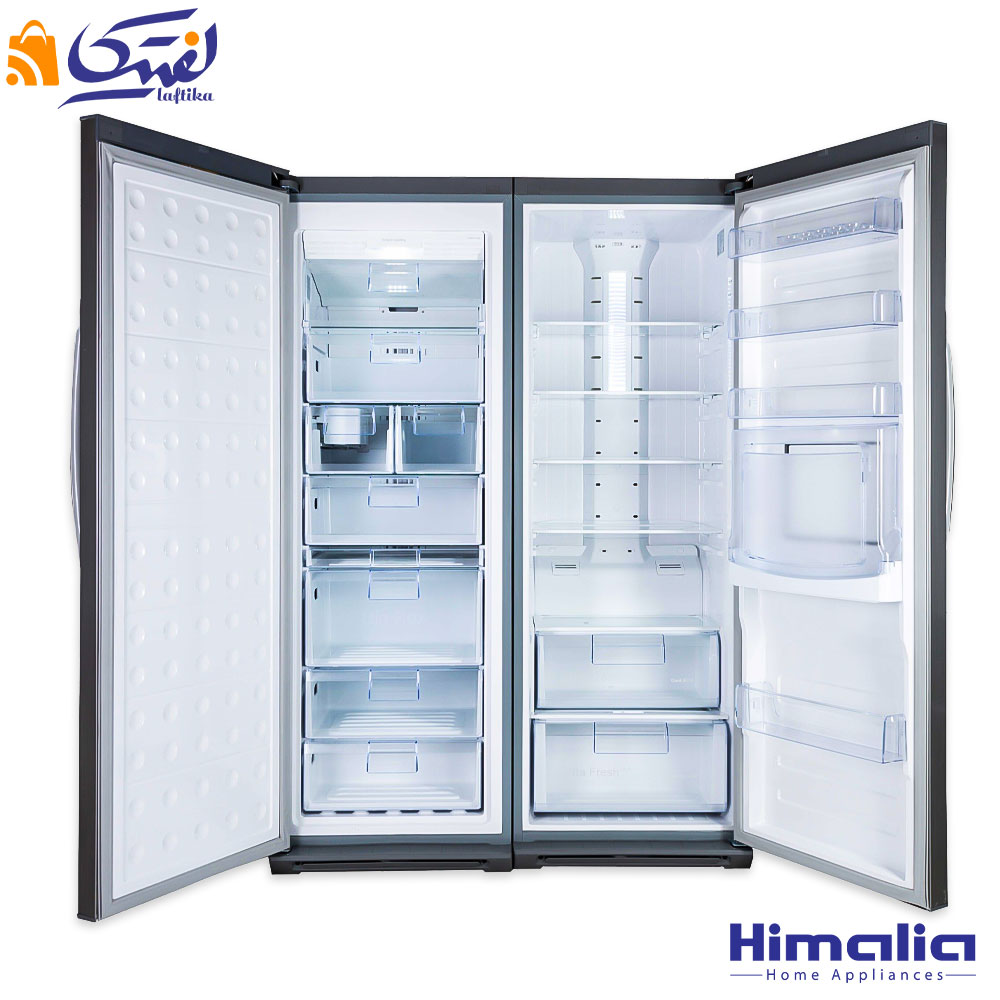 فضای داخلی یخچال فریزر دوقلو هیمالیا مدل رومانو پلاس