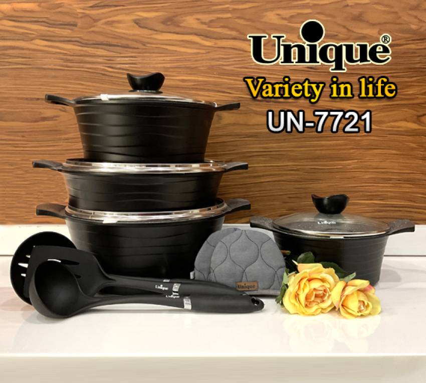 ویژگی سرویس قابلمه یونیک UN-7721 گرانیتی