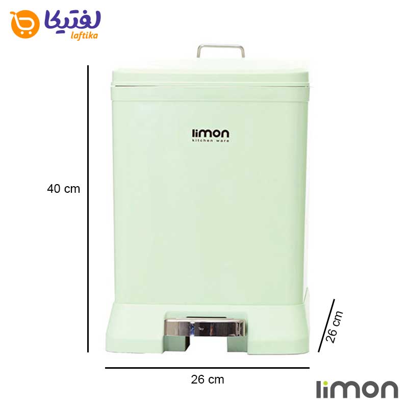 قیمت سطل زباله 12 لیتر سفید یونیک UN-4120