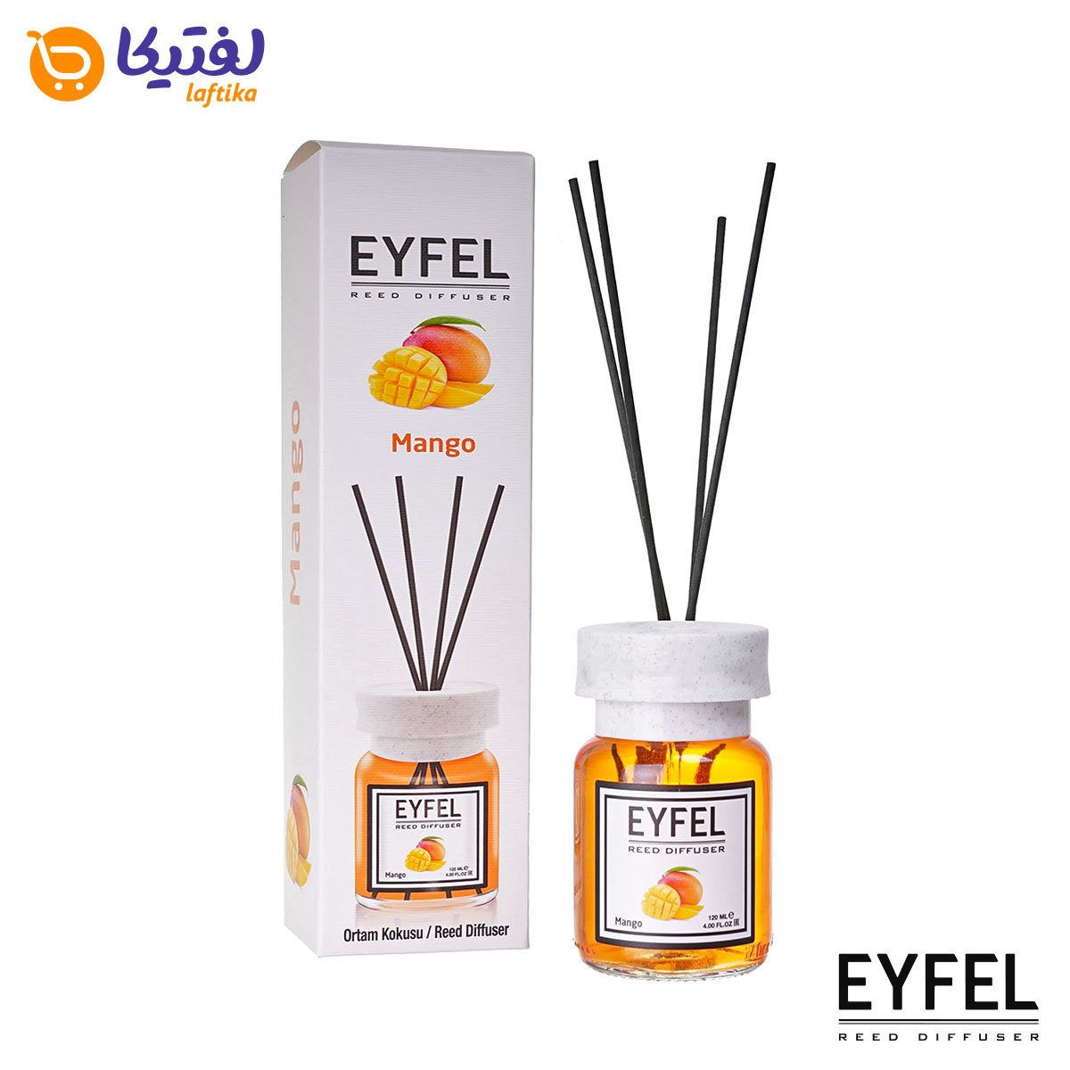 قیمت خوشبو کننده هوای ایفل رایحه انبه 120 میلی لیتر