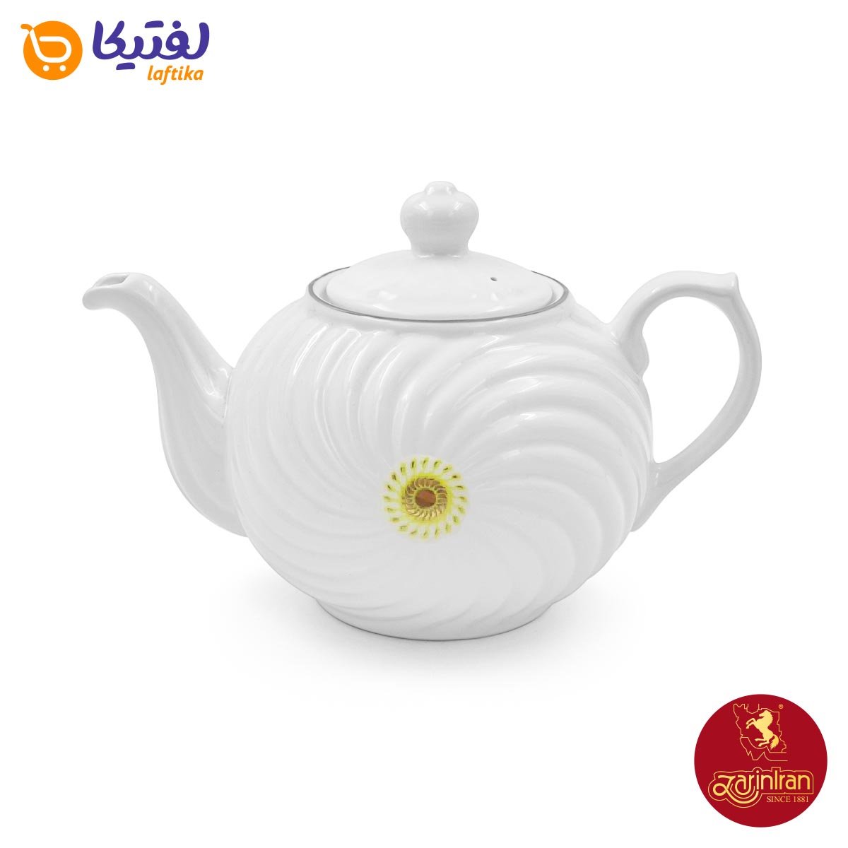 قوری خورشیدی چینی زرین