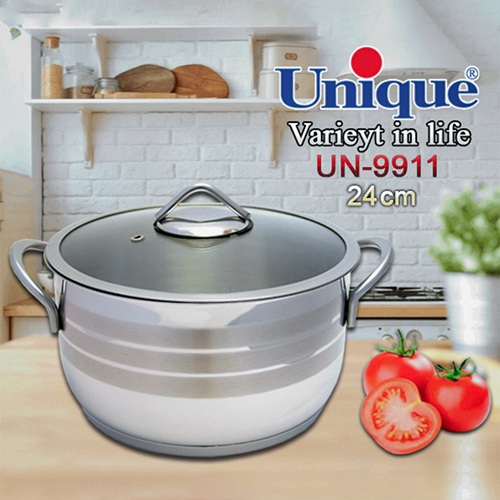 قابلمه استیل یونیک UN-9911 سایز 24