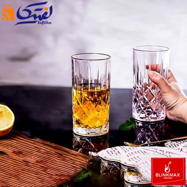 خرید اقساطی لیوان بلند سزار بلینک مکس 6 عددی کد KTY 6231
