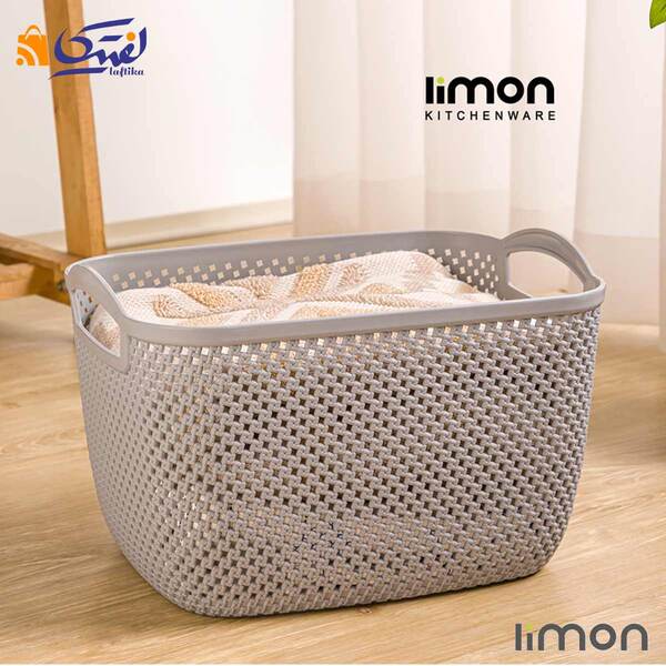 خرید بهترین سبد لباس لیمون با متریال مرغوب