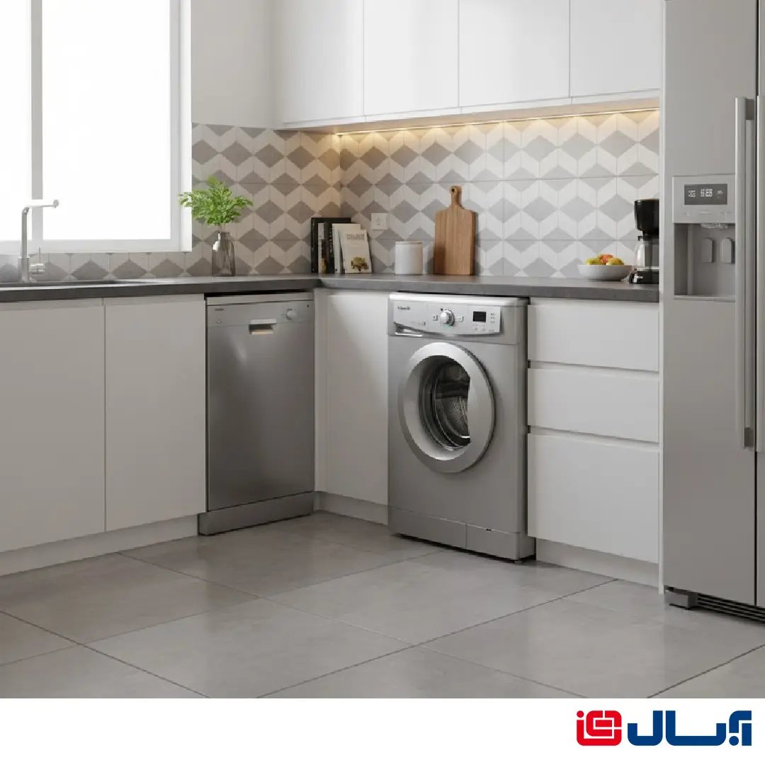 قیمت ماشین لباسشویی اتوماتیک WRE5407 آبسال مدل