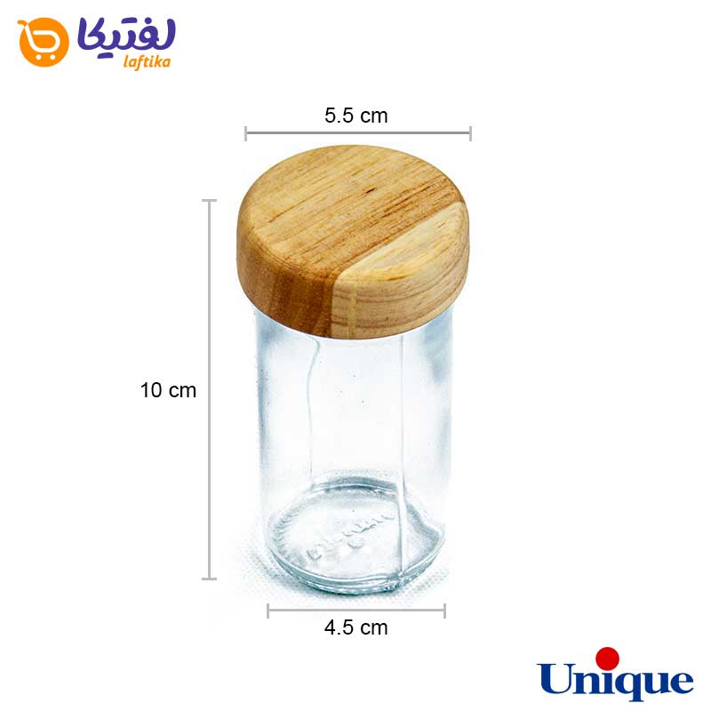 خرید اقساطی جا ادویه گردان چوبی یونیک