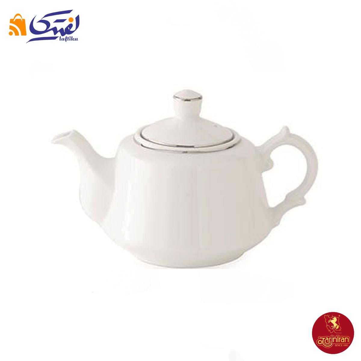 خرید قوری لندنی چینی زرین طرح سمن با بهترین قیمت