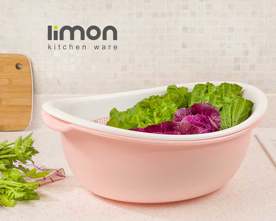 قیمت آبکش و لگن بیضی لیمون 1991