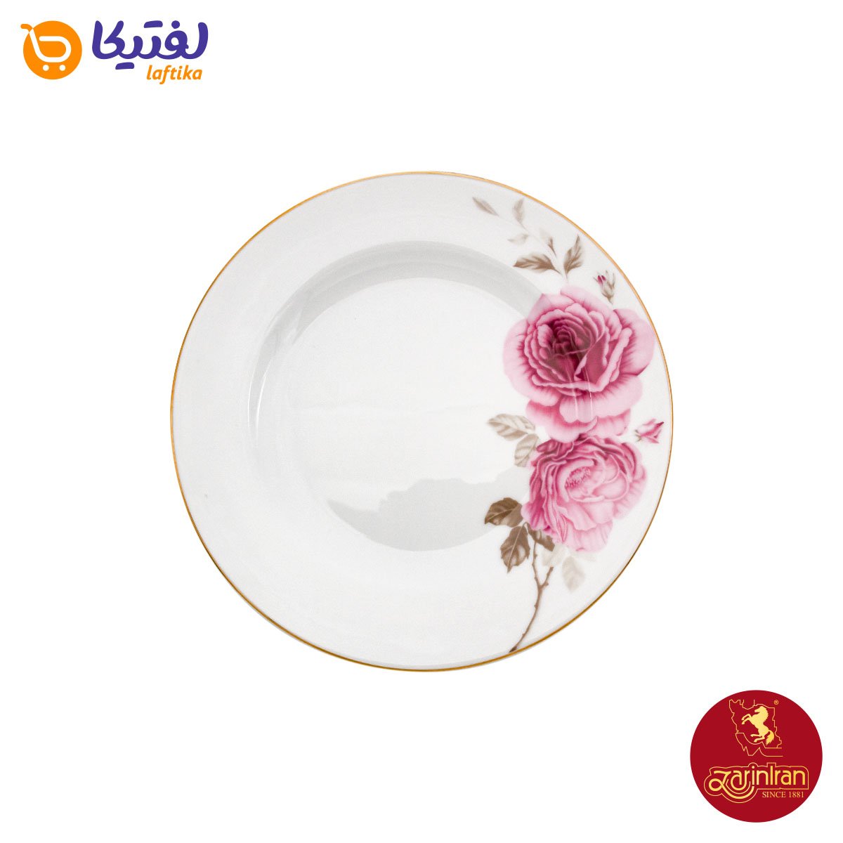 بشقاب پیش دستی رزفلاور