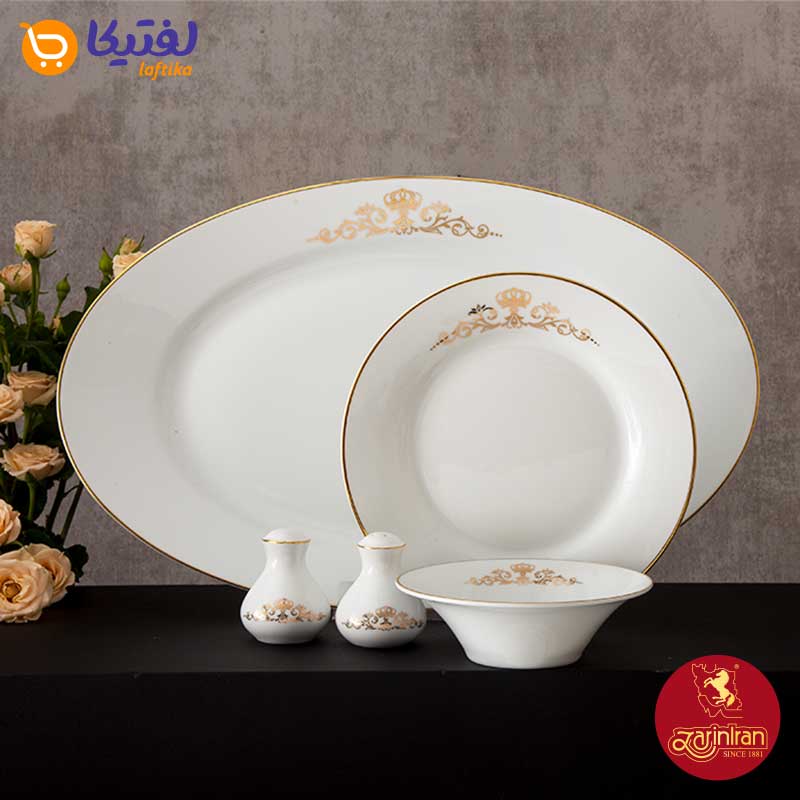 خرید سرویس ظروف چینی زرین بهترین انتخاب نوعروسان