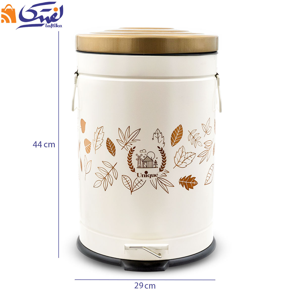 خرید سرویس آشپزخانه به همراه سطل پدال دار یونیک